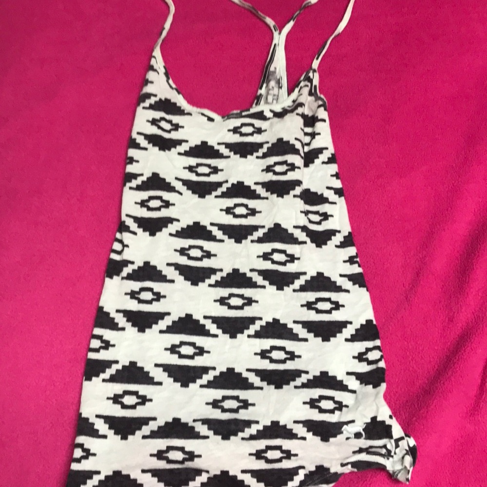 Razor back aztec tank